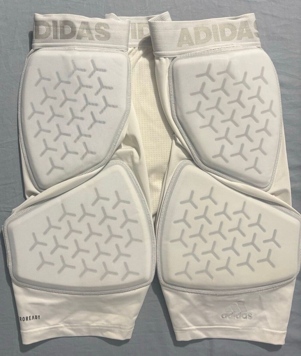 Adidas Aeroready Padded Football Girdle Shorts White Men XL